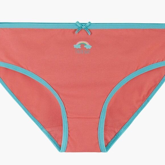 Andy and Evan Girl's Day of the Week 8 pack Bikini Briefs NWT size l (8-10) - Picture 6 of 12
